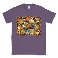 Lavender autumn distressed background Classic Tee - BundleAndBundleShop