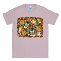 Lilac autumn distressed background Classic Tee - BundleAndBundleShop