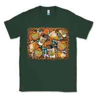 Sports Green autumn distressed background Classic Tee - BundleAndBundleShop