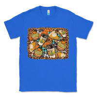 True Royal autumn distressed background Classic Tee - BundleAndBundleShop