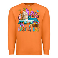 Carrot Easter Day With Truck Premium Sweatshirt - BundleAndBundleShop
