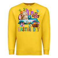 Lemon Easter Day With Truck Premium Sweatshirt - BundleAndBundleShop