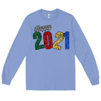 Colony Blue Happy 2021 Long Sleeve Tee - Bettercallsaul