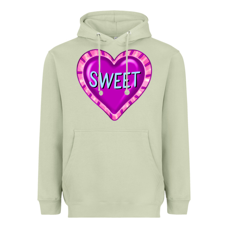 Valentine's Day Hearts Heavyweight Hoodie by FaDigitalArtStudio | Teevron