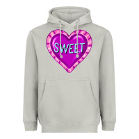 Moon Dust valentine's day hearts Heavyweight Hoodie - FaDigitalArtStudio