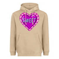 Mushroom valentine's day hearts Heavyweight Hoodie - FaDigitalArtStudio