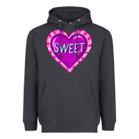 Smoke valentine's day hearts Heavyweight Hoodie - FaDigitalArtStudio
