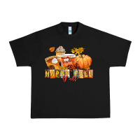 Black happy fall y'all Urban Heavy Tee - LillyAllenDesigns