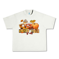 Pistachio happy fall y'all Urban Heavy Tee - LillyAllenDesigns