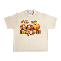 Sandshell happy fall y'all Urban Heavy Tee - LillyAllenDesigns