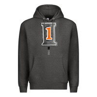 Charcoal Heather marker 1 chain fa element Premium Hoodie - FaDigitalArtStudio