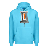 Ocean Blue marker 1 chain fa element Premium Hoodie - FaDigitalArtStudio