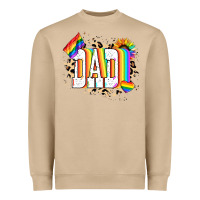Mushroom Dad Pride Heavyweight Sweatshirt - NancyCooperArtShop