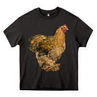 Asphalt Cochin Chicken Heavy Core Tee - LillyAllenDesigns