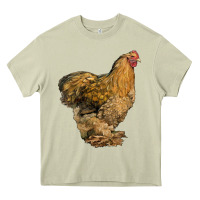 Mossy Cochin Chicken Heavy Core Tee - LillyAllenDesigns