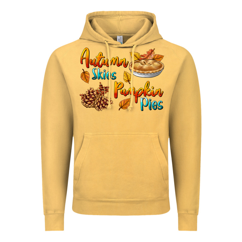 Autumn Skies Pumpkin Pies Vintage Hoodie by BundleAndBundleShop | Teevron