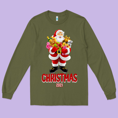 Christmas 2021 Long Sleeve Tee Designed By Bettercallsaul