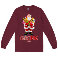 Burgundy christmas 2021 Long Sleeve Tee - Bettercallsaul