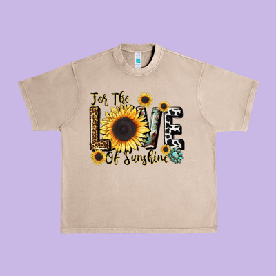 For The Love Of Sunshine Urban Heavy Tee Designed By Lillyallendesigns