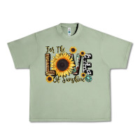 Oil Green for the love of sunshine Urban Heavy Tee - LillyAllenDesigns