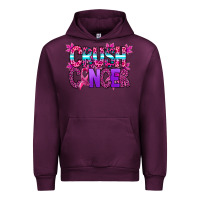 Mauve Wine crush cancer Urban Hoodie - SublimationCraftShop