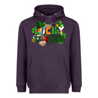 Lucky Teacher St. Patricks Day Heavyweight Hoodie | Teevron
