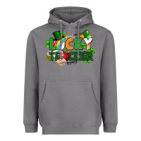 Storm lucky teacher St. Patricks Day Heavyweight Hoodie - FaDigitalArtStudio
