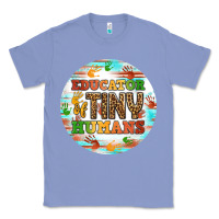 Colony Blue educator of tiny humans round earring Classic Tee - BundleAndBundleShop