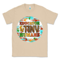 Mushroom educator of tiny humans round earring Classic Tee - BundleAndBundleShop