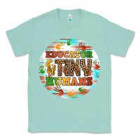 Seafoam educator of tiny humans round earring Classic Tee - BundleAndBundleShop