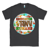 Smoke educator of tiny humans round earring Classic Tee - BundleAndBundleShop