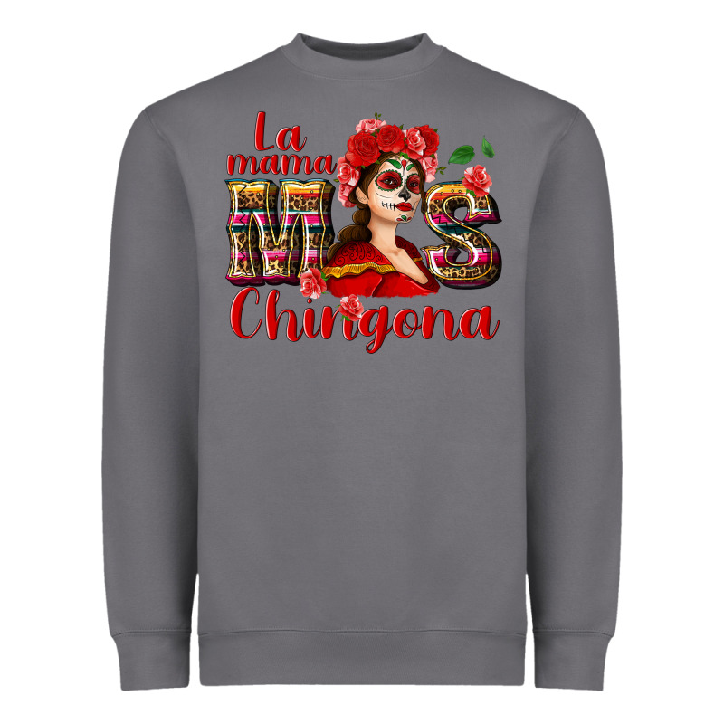 La Mama Mos Chingona Heavyweight Sweatshirt by NancyCooperArtShop | Teevron