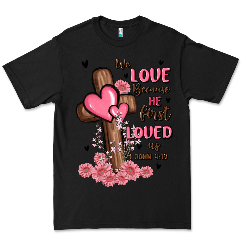 Valentine Cross Premium Tee by MaliasSmallBusiness | Teevron