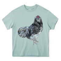 Arona Ameraucana Rooster Heavy Core Tee - LillyAllenDesigns
