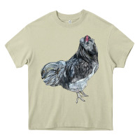 Mossy Ameraucana Rooster Heavy Core Tee - LillyAllenDesigns