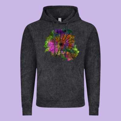 Halloween Spider Web For Patches Vintage Hoodie Designed By Bundleandbundleshop
