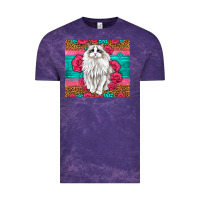 Cloud Purple Western Ragdoll Cat Vintage Tee - LillyAllenDesigns