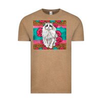 Vintage Coffee Western Ragdoll Cat Vintage Tee - LillyAllenDesigns