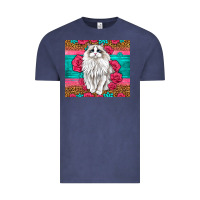Vintage Denim Western Ragdoll Cat Vintage Tee - LillyAllenDesigns