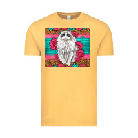 Vintage Mustard Western Ragdoll Cat Vintage Tee - LillyAllenDesigns