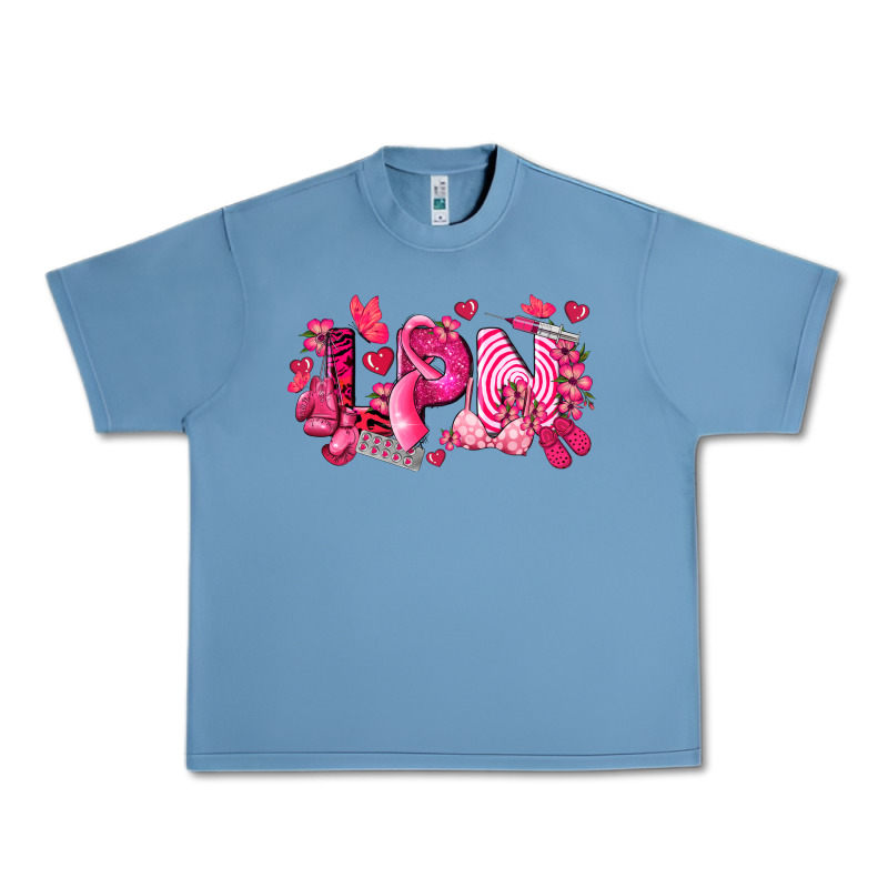 Lpn Breast Cancer Certified Nursing Assistant Urban Heavy Tee by LillyAllenDesigns | Teevron