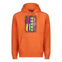 Carrot mardi gras usa flag leopard Premium Hoodie - OliviaCreatesArt