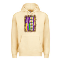 Pina Colada mardi gras usa flag leopard Premium Hoodie - OliviaCreatesArt