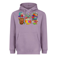 Lavender hippie coffee cups bbs Heavyweight Hoodie - BundleAndBundleShop