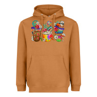 Meerkat hippie coffee cups bbs Heavyweight Hoodie - BundleAndBundleShop