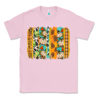 Bubblegum Pink fall brushstroke Classic Tee - BundleAndBundleShop
