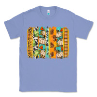 Colony Blue fall brushstroke Classic Tee - BundleAndBundleShop