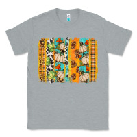Heather Grey fall brushstroke Classic Tee - BundleAndBundleShop