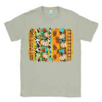 Matcha fall brushstroke Classic Tee - BundleAndBundleShop