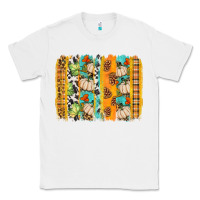 White fall brushstroke Classic Tee - BundleAndBundleShop